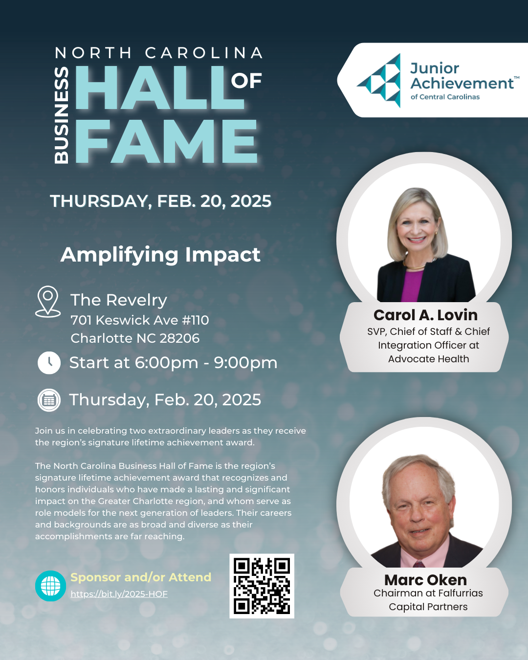 2025 North Carolina Business Hall of Fame