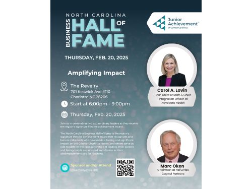 2025 North Carolina Business Hall of Fame