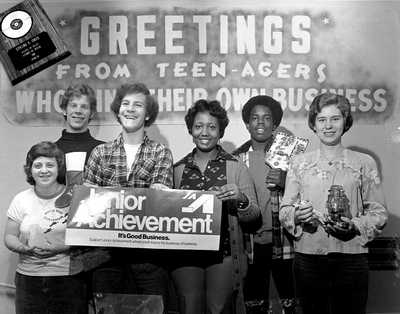 Vintage Photo of JA Teens