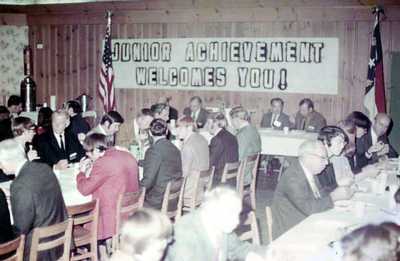 Vintage photo of JA luncheon