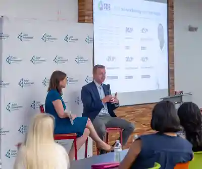 JA USA CEO, Jack Harris, and JA of Central Carolinas President & CEO, Melissa Kilby.